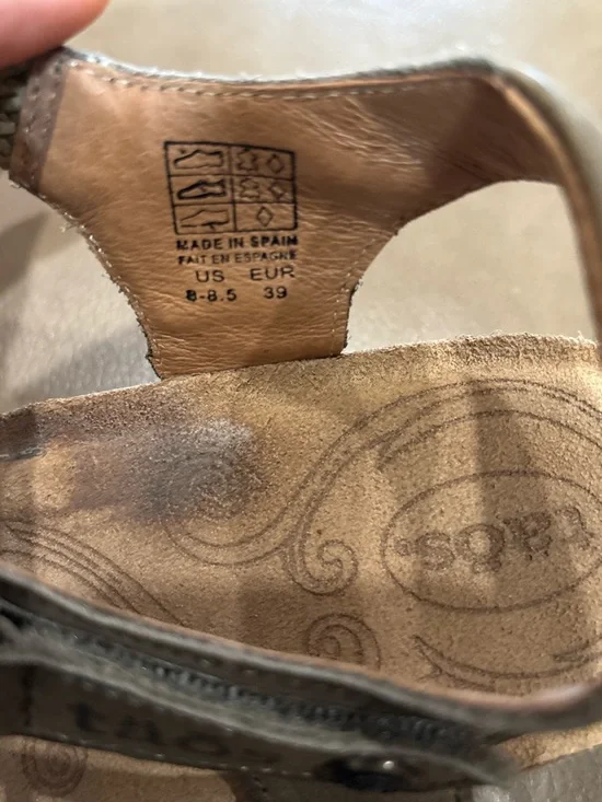 Taos Footwear Natural Beige Braided Comfort Sandal for Women - Picture 7 of 8